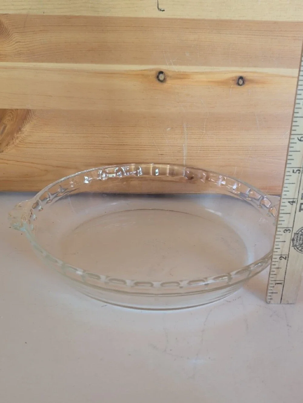 Pyrex clear glass
